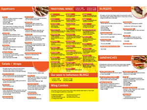 Menu Design by Arimac Lanka for David Dobbs Enterprises / Menu Designs | Design: #1981462