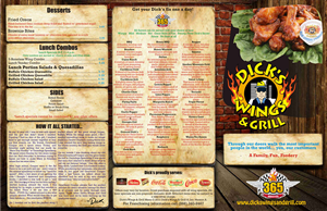 Menu Design by minal k