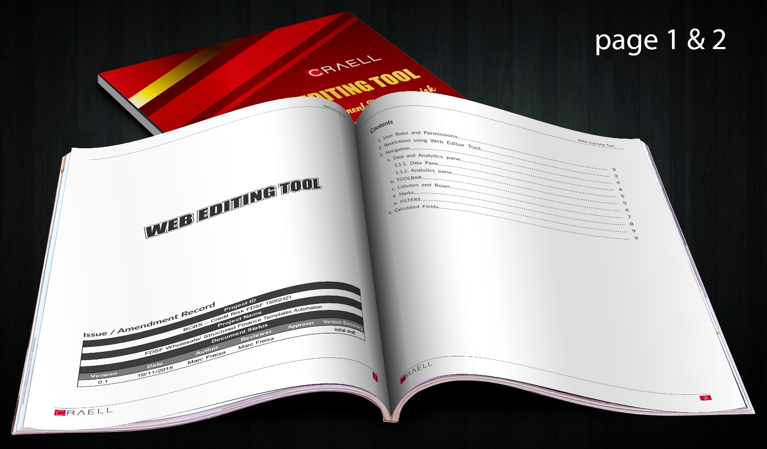 Brochure Design by Danang Prastiawan for Craell | Design #7969211