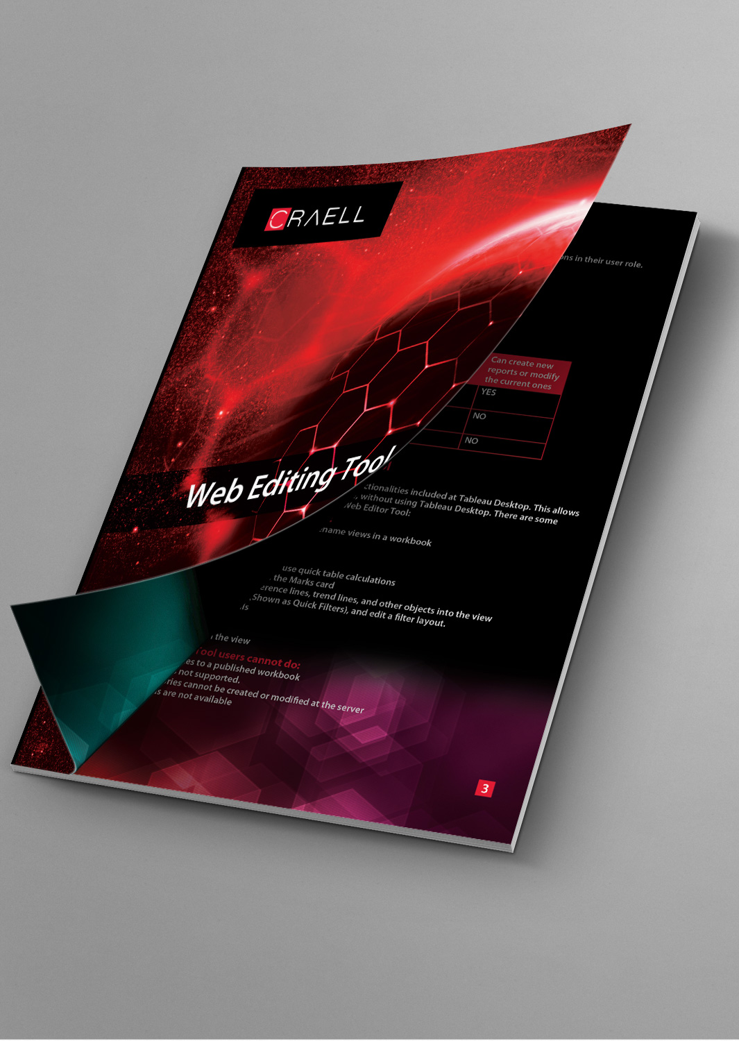Brochure Design by SY for Craell | Design #7967406