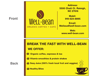 Business Card Design by cejhb for this project | Design: #1993762