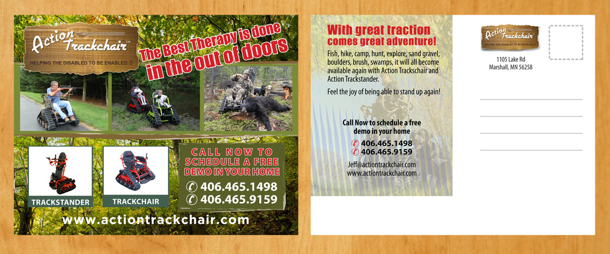 Postcard Design by Venus L. Penaflor for Take Action Mobility, LLC | Design #7980318