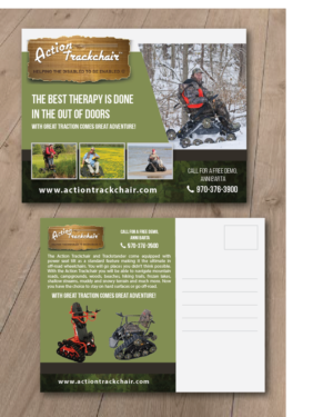 Postkarten-Design von alex989 für Take Action Mobility, LLC | Design: #7990555