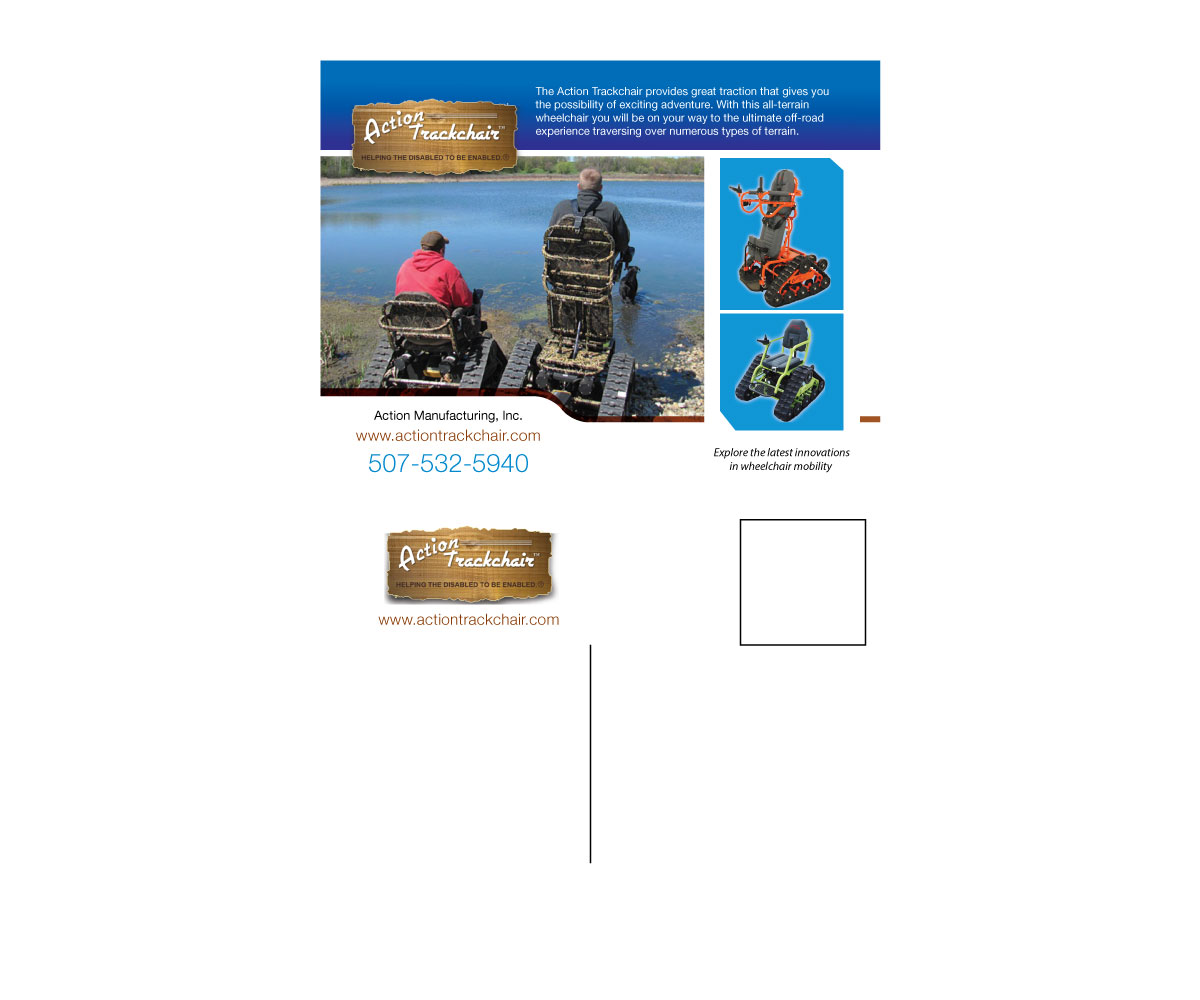 Postkarten-Design von GMWIRE für Take Action Mobility, LLC | Design #7977344