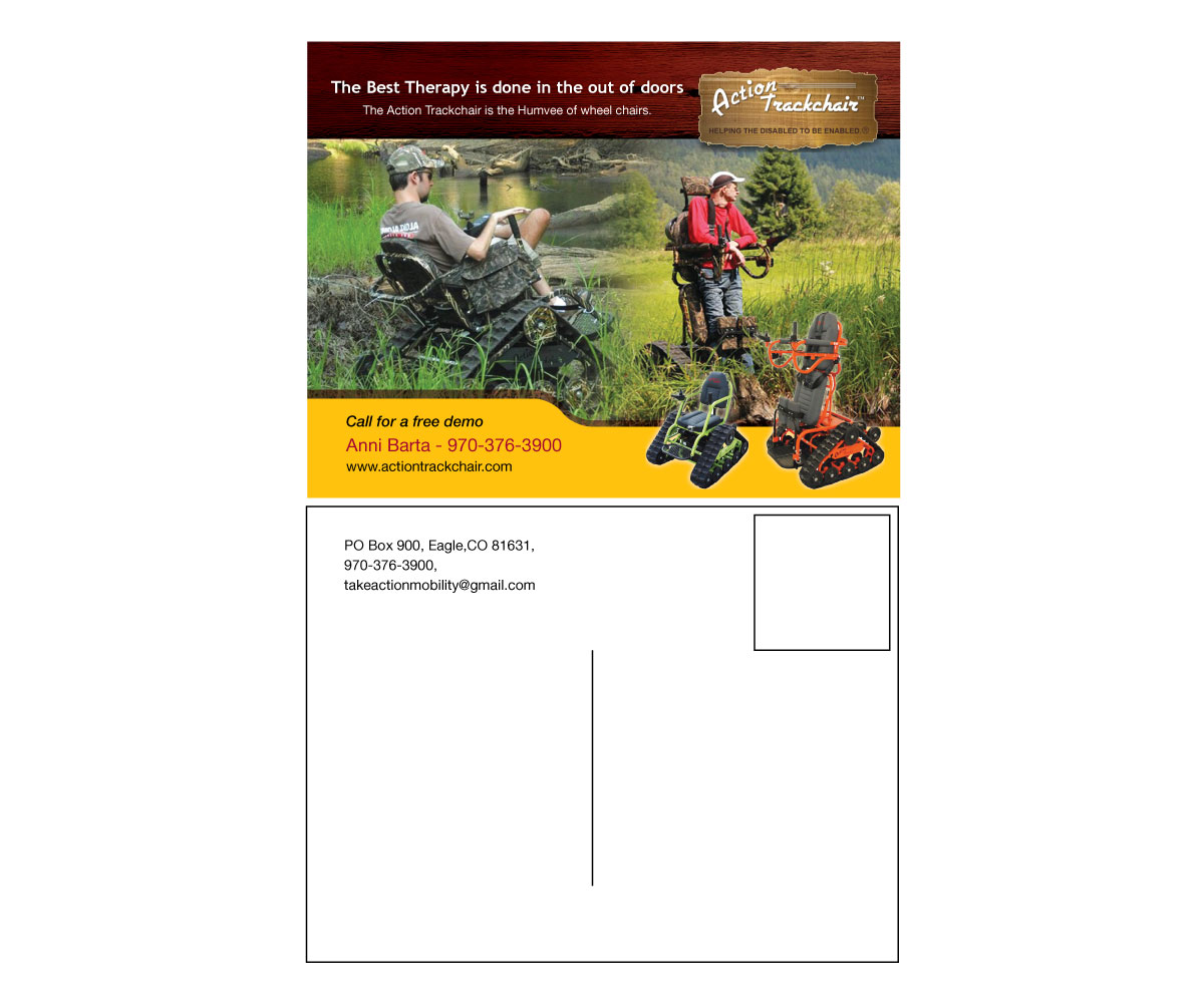 Postcard Design by GMWIRE for Take Action Mobility, LLC | Design #7995335