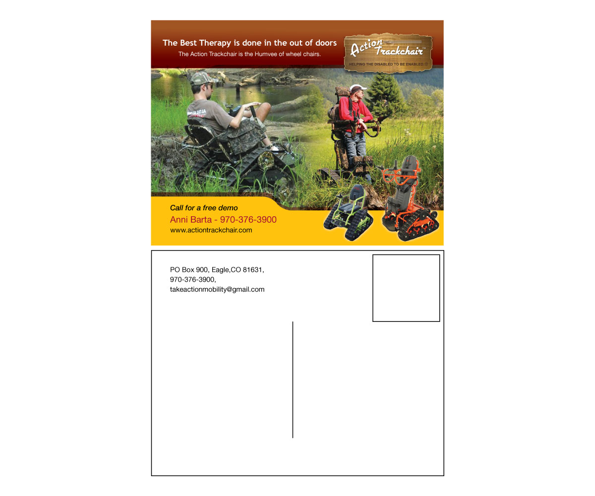 Postcard Design by GMWIRE for Take Action Mobility, LLC | Design #7995336