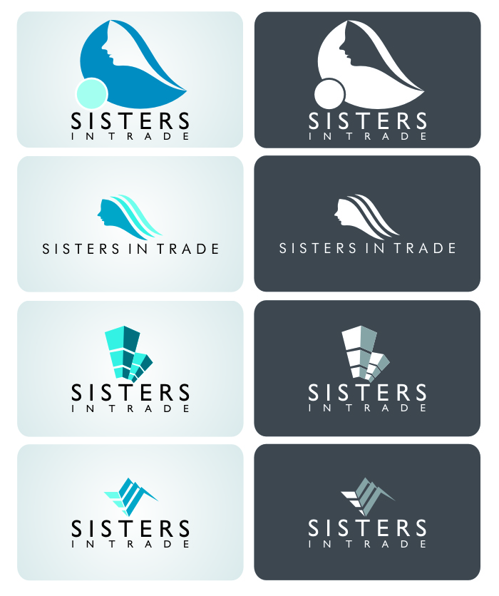Logo Design by Ramil Baylon Designs for Sisters In Trade | Design #14252