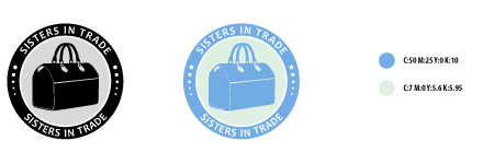 Logo Design by Michelle Cooley for Sisters In Trade | Design #14629