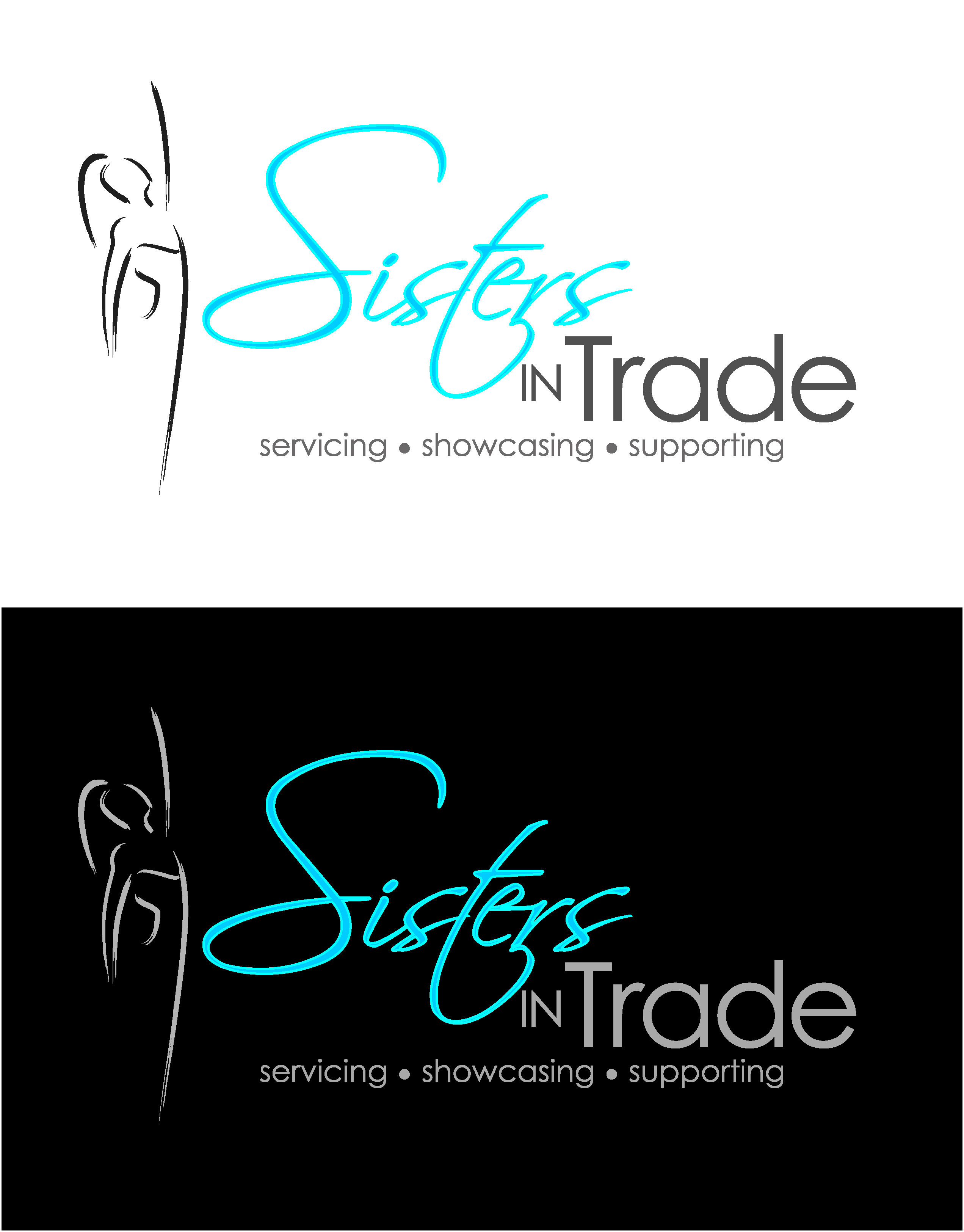Logo-Design von Perkins Design Studio für Sisters In Trade | Design #14533