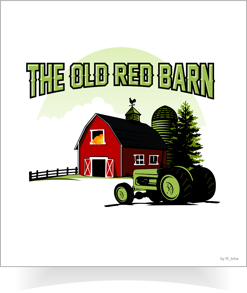 Logo Design by r-toha for The Old Red Barn | Design #8153348