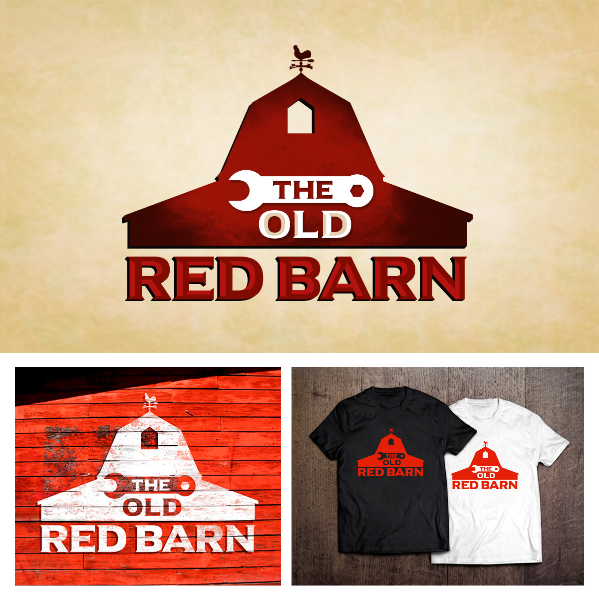Logo Design by Maddy McGrath for The Old Red Barn | Design: #8167347