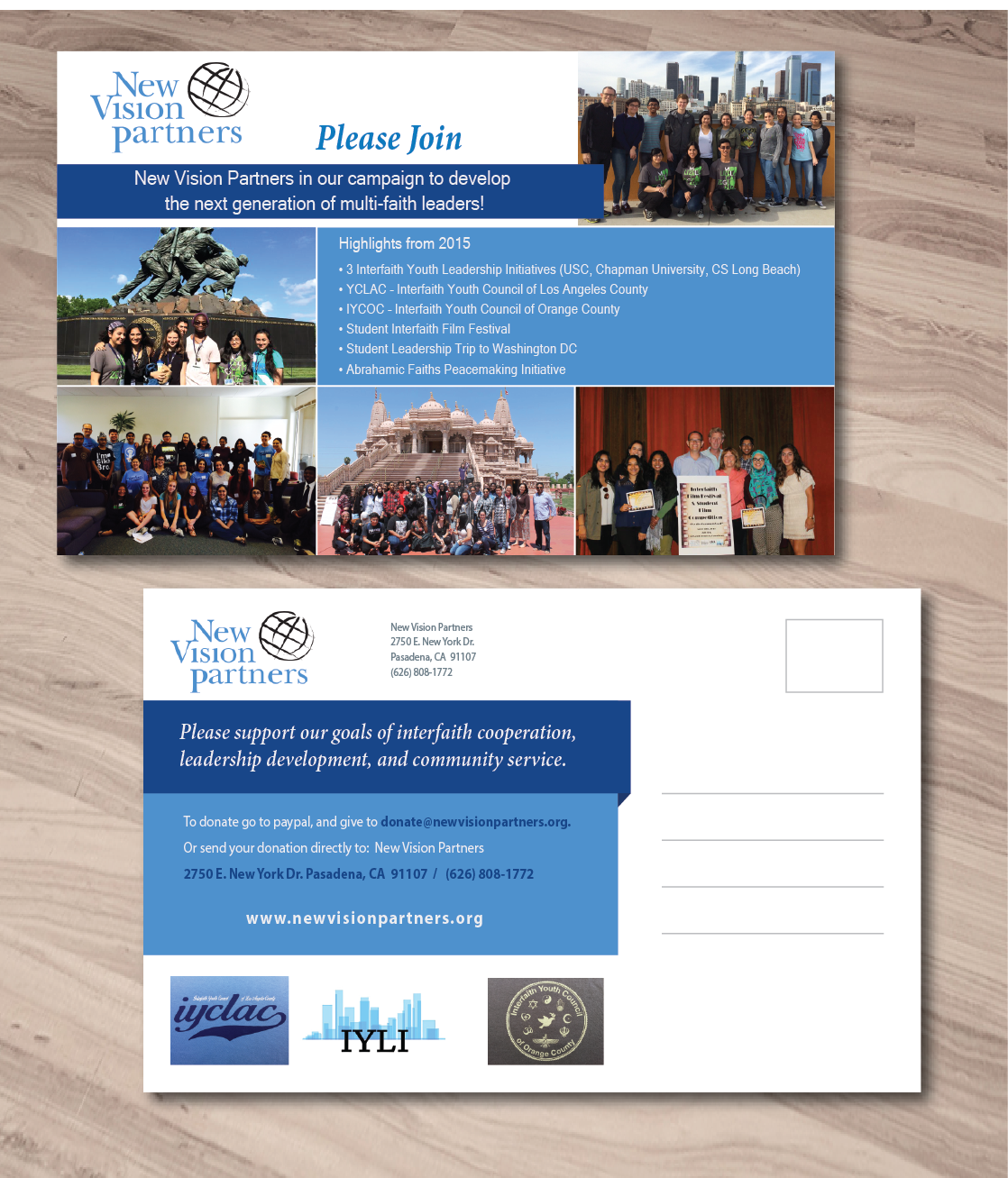 Postcard Design by alex989 for this project | Design #7985832