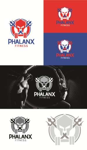 Logo-Design von Logo Xtudio für Phalanx Fitness | Design: #8006317
