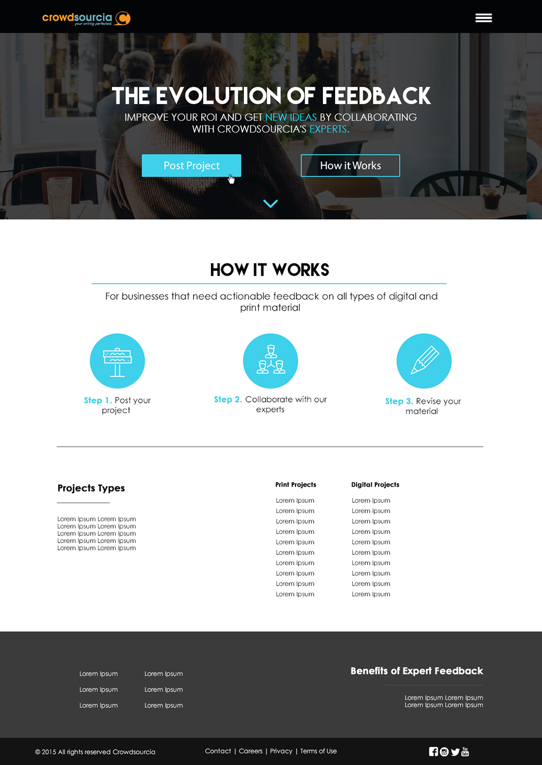 Diseño Web por Donn Marlou Ramirez para Crowdsourcia | Diseño #8011102