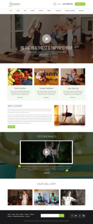 Web Design par pb pour ce projet | Design : #8016514