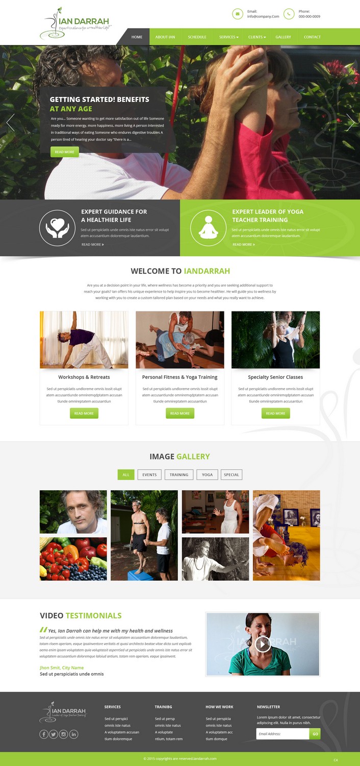 Web Design by pb for this project | Design #8472390