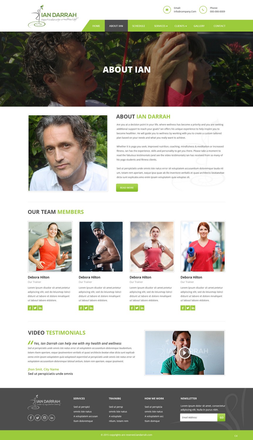 Web Design by pb for this project | Design #8533622