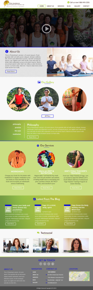 Diseño Web por Saurabh para este proyecto | Diseño #8449021