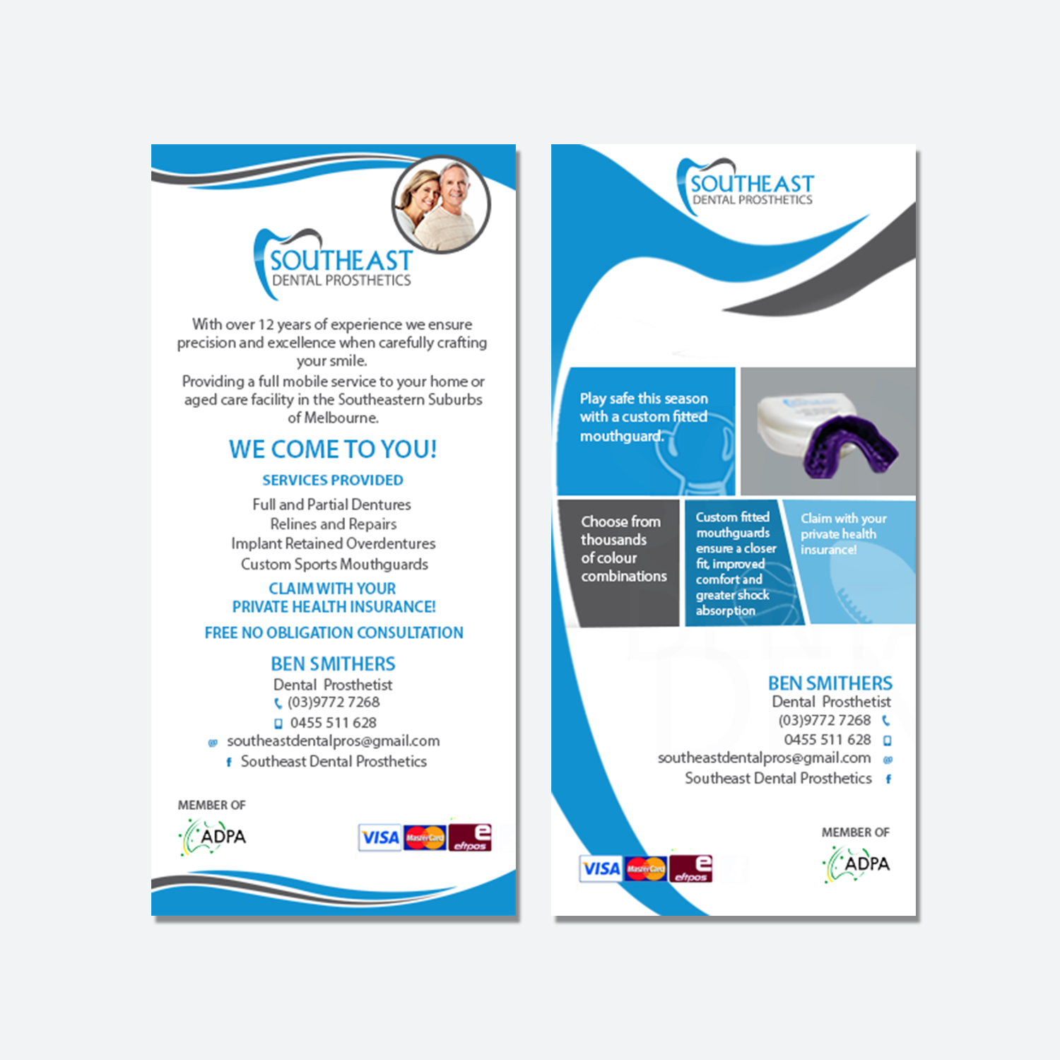 Modern Bold Dental Clinic Flyer Design For A Company By