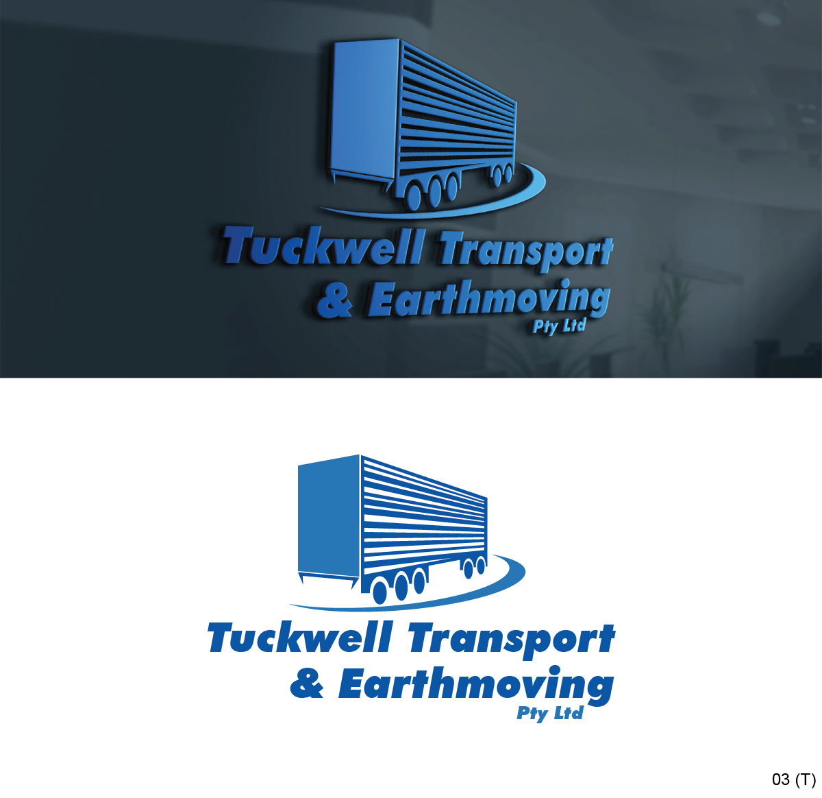 Design de Logo par  Esolbiz pour Tuckwell Transport & Earthmoving Pty Ltd | Design : #7982143