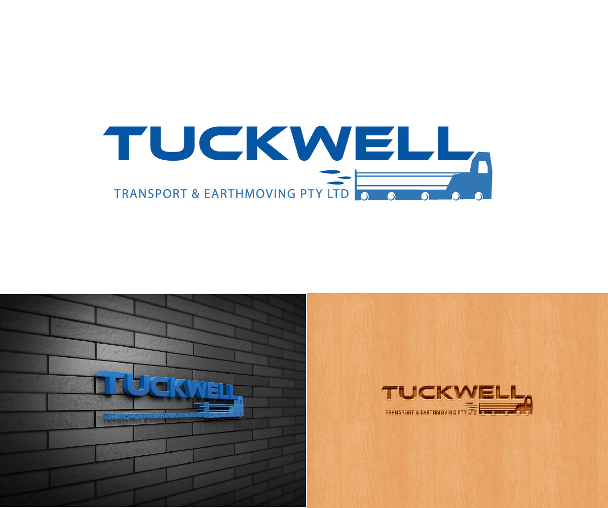 Logo Design by nb for Tuckwell Transport & Earthmoving Pty Ltd | Design #7968781
