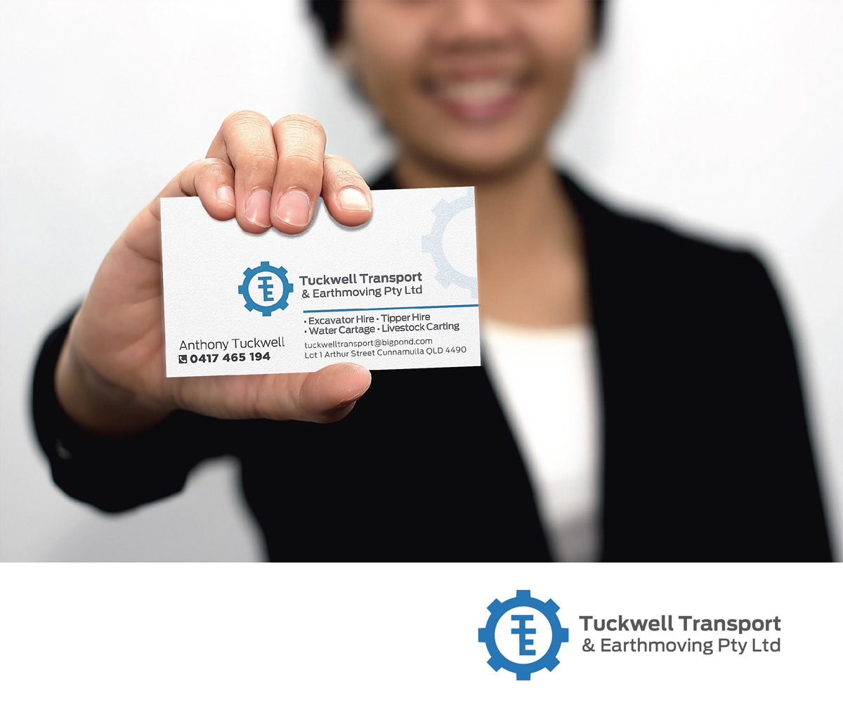 Logo Design by KabhTech Studio for Tuckwell Transport & Earthmoving Pty Ltd | Design #7976533