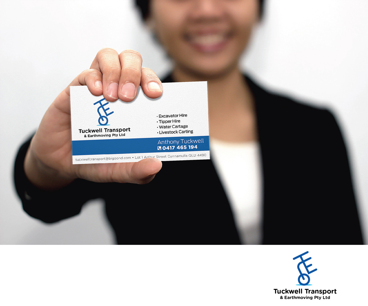 Logo Design by KabhTech Studio for Tuckwell Transport & Earthmoving Pty Ltd | Design #7976541