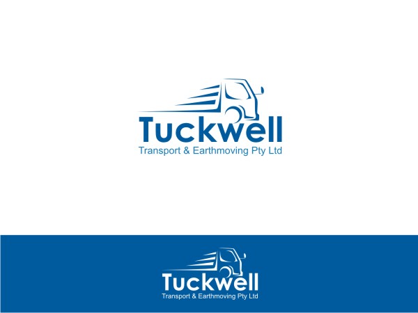 Logo Design by rastf2day for Tuckwell Transport & Earthmoving Pty Ltd | Design #7966924
