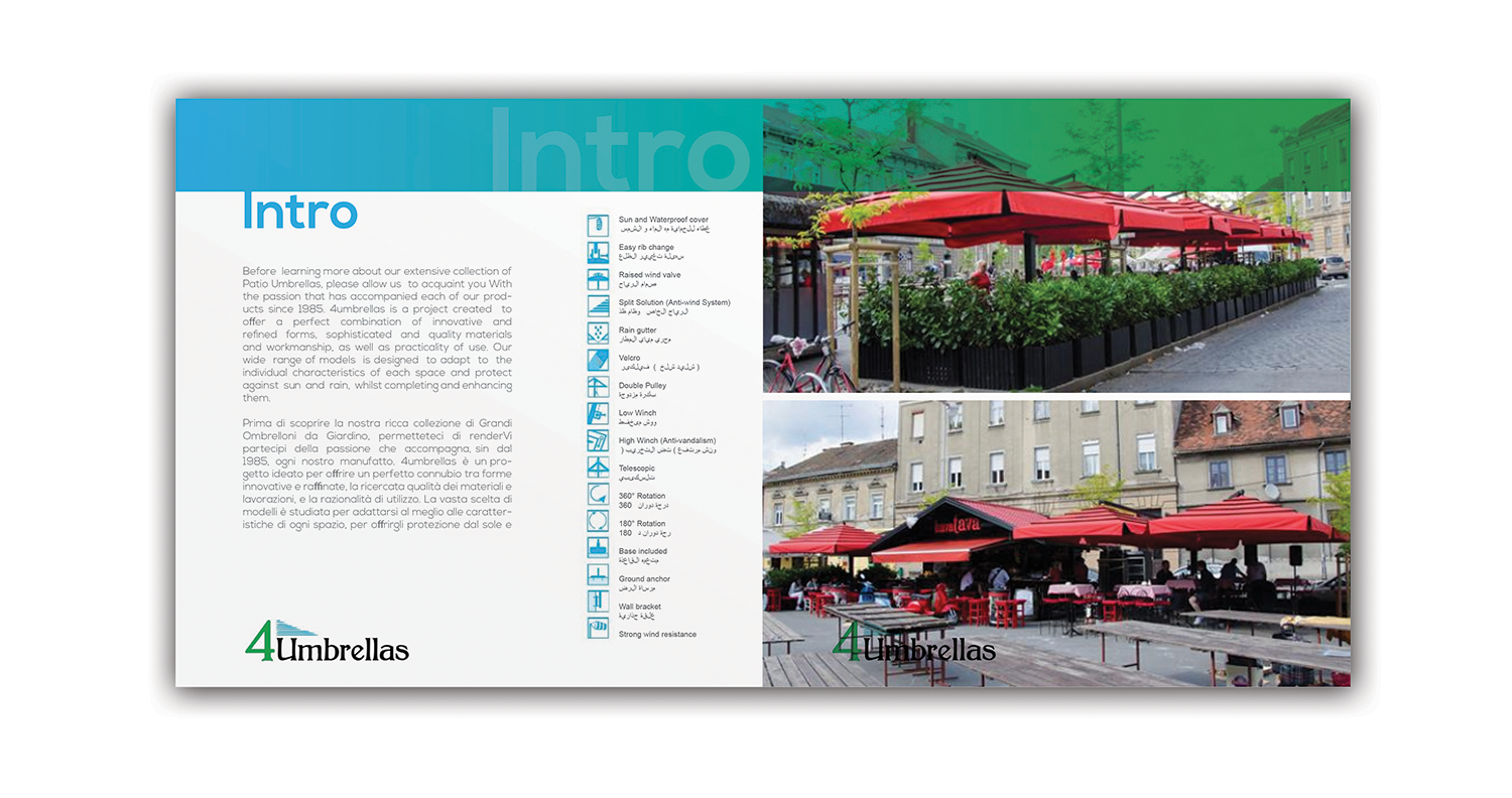 Catalogue Design by nafizrahat for 4 Umbrellas  | Design #15120691