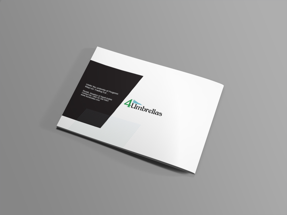 Catalogue Design by nafizrahat for 4 Umbrellas  | Design #7986896