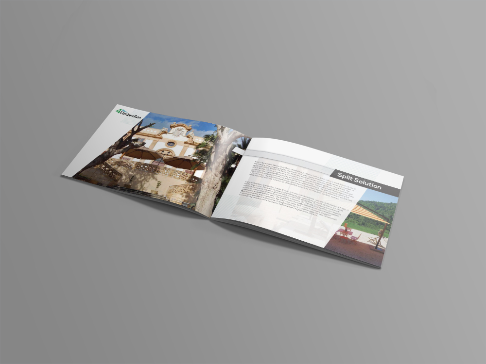 Catalogue Design by nafizrahat for 4 Umbrellas  | Design #7997563
