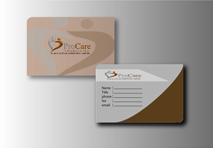 Business Card Design by RD Raju for Pro Care Counseling | Design #1972763