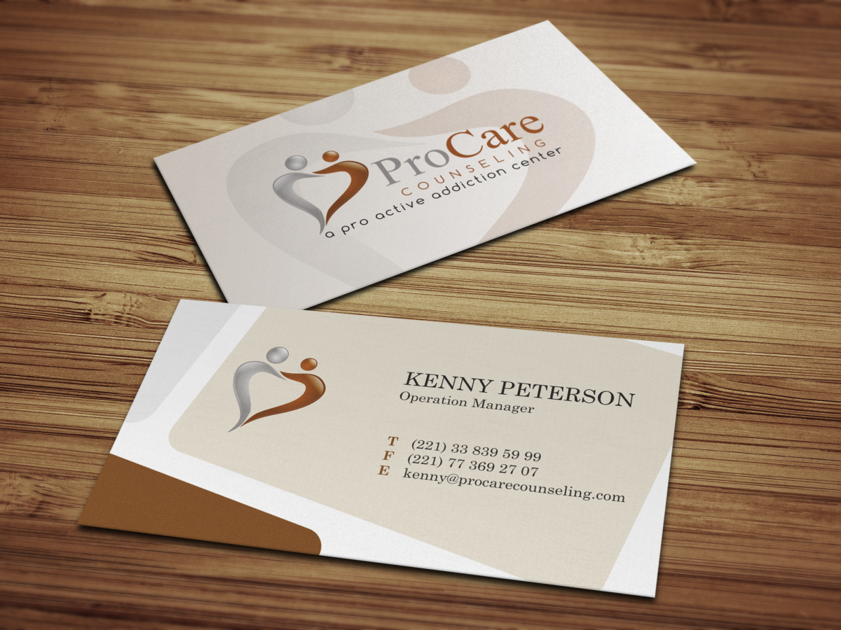 Visitenkarten-Design von HYPdesign für Pro Care Counseling | Design #1957231