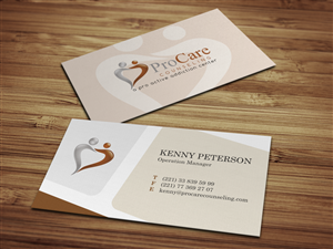 Business Card Design by HYPdesign for Pro Care Counseling | Design: #1957236