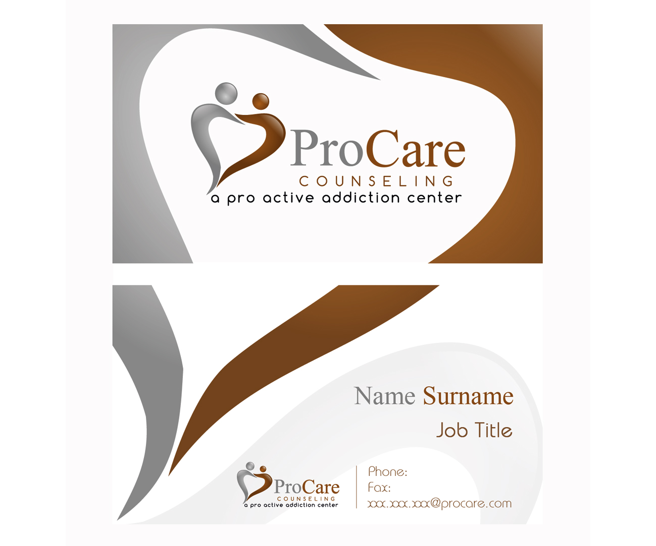 Business Card Design by M.M.M. for Pro Care Counseling | Design #1956752