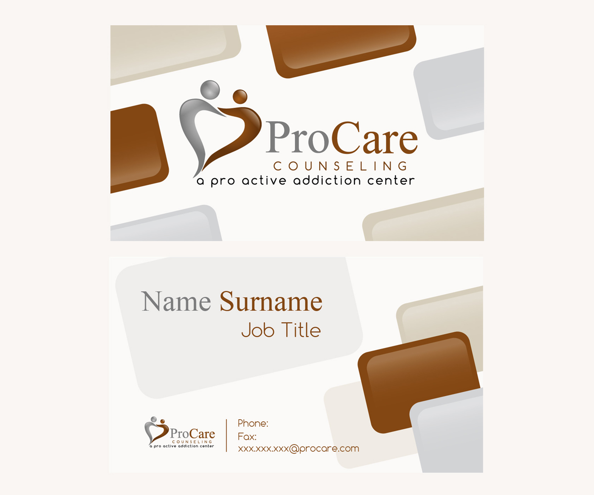 Business Card Design by M.M.M. for Pro Care Counseling | Design #1969360