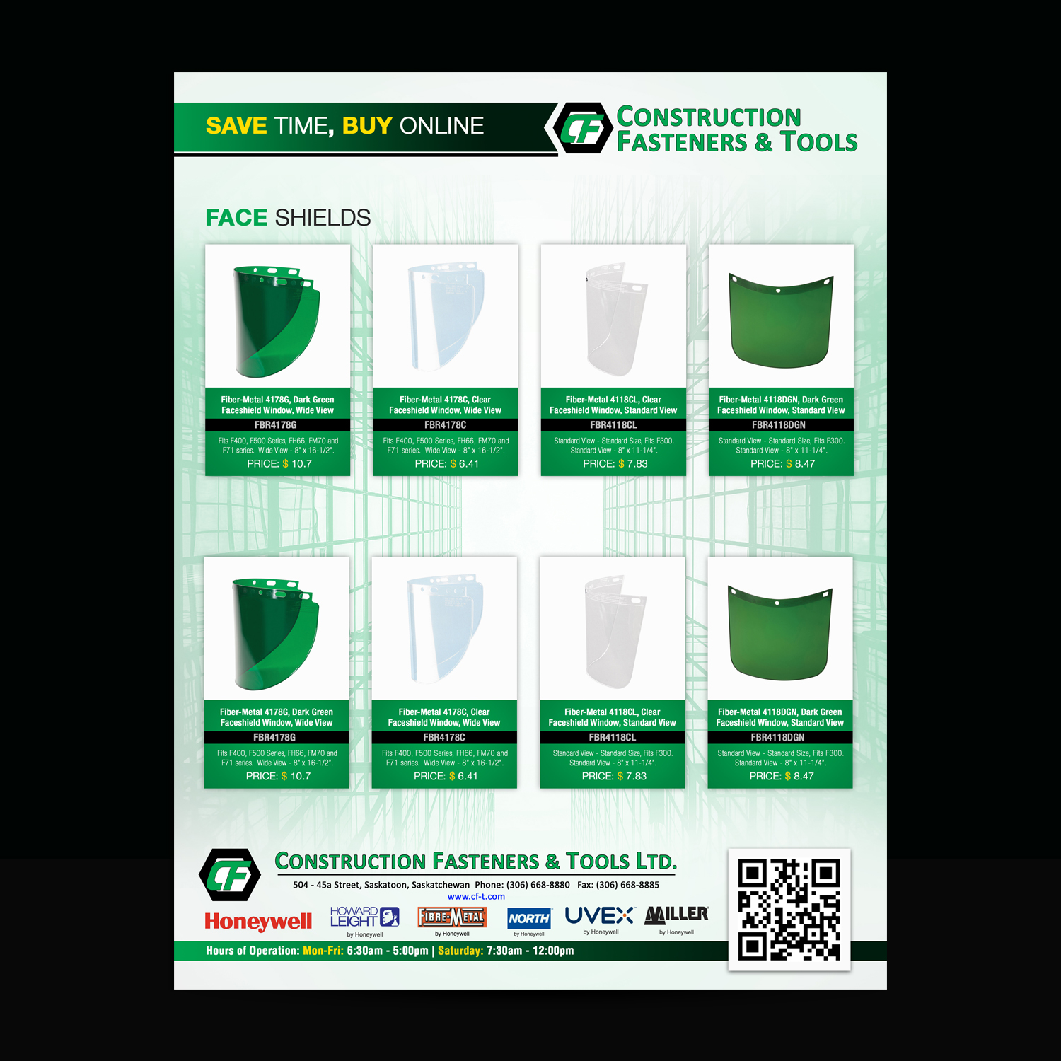 Flyer Design by Souvik Roy (Alex Pro) for Construction Fasteners and Tools LTD | Design #7979494