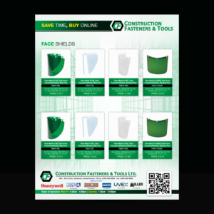 Design de Flyer par Souvik Roy (Alex Pro) pour Construction Fasteners and Tools LTD | Design : #7979494