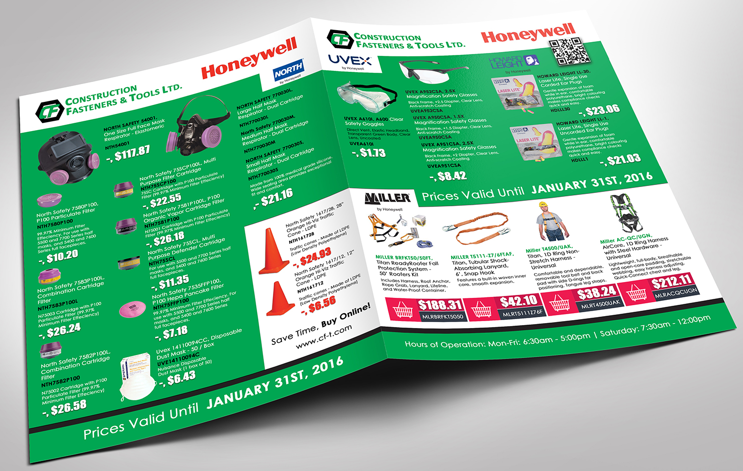 Flyer Design by Davud for Construction Fasteners and Tools LTD | Design #7976225