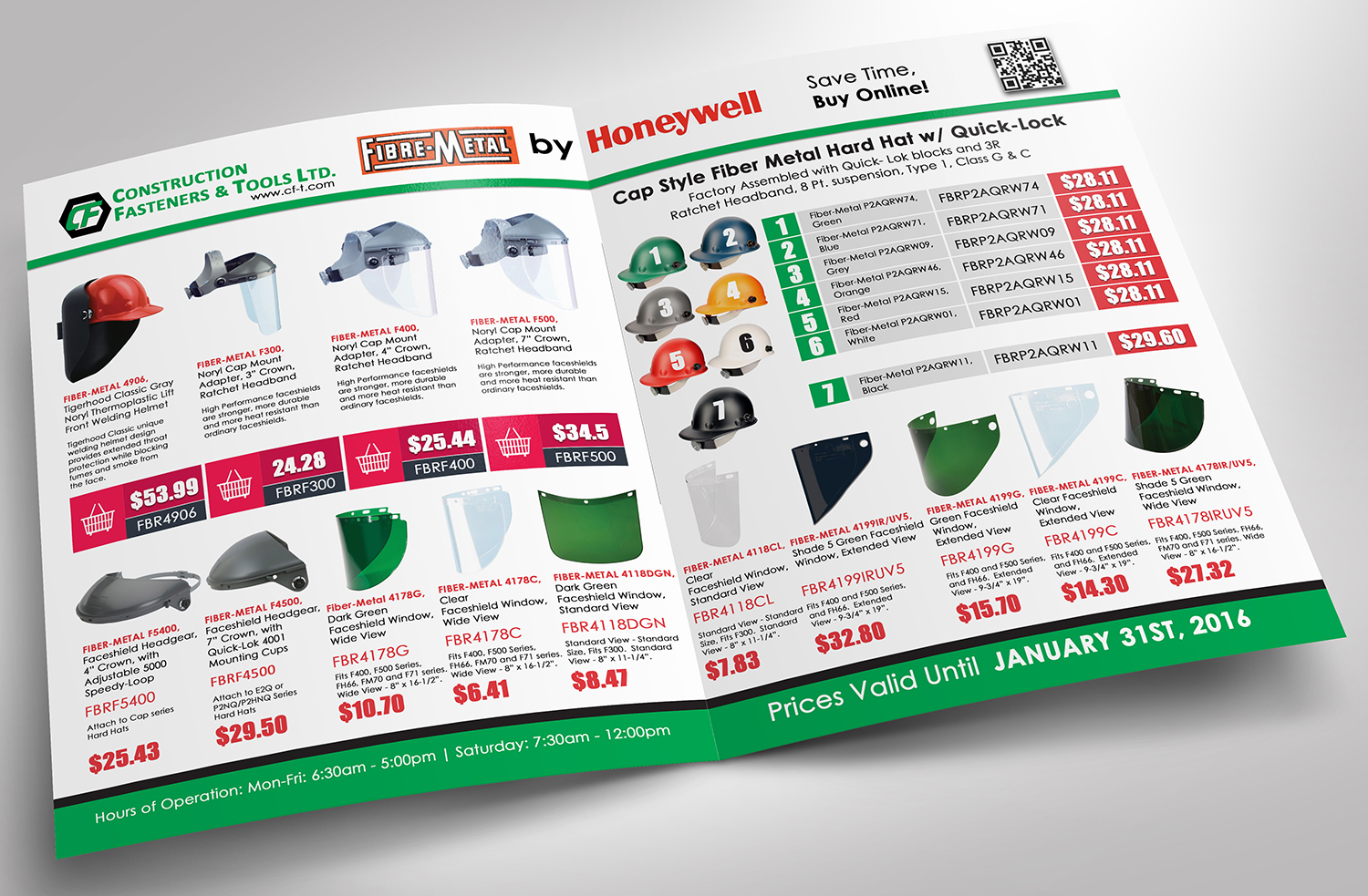 Flyer Design by Davud for Construction Fasteners and Tools LTD | Design #7976227