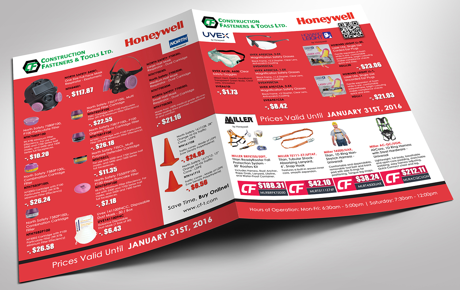 Flyer Design by Davud for Construction Fasteners and Tools LTD | Design #7991988