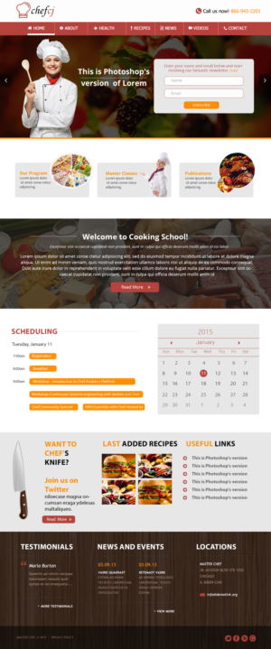 Diseño Web por Saurabh para este proyecto | Diseño #8164246