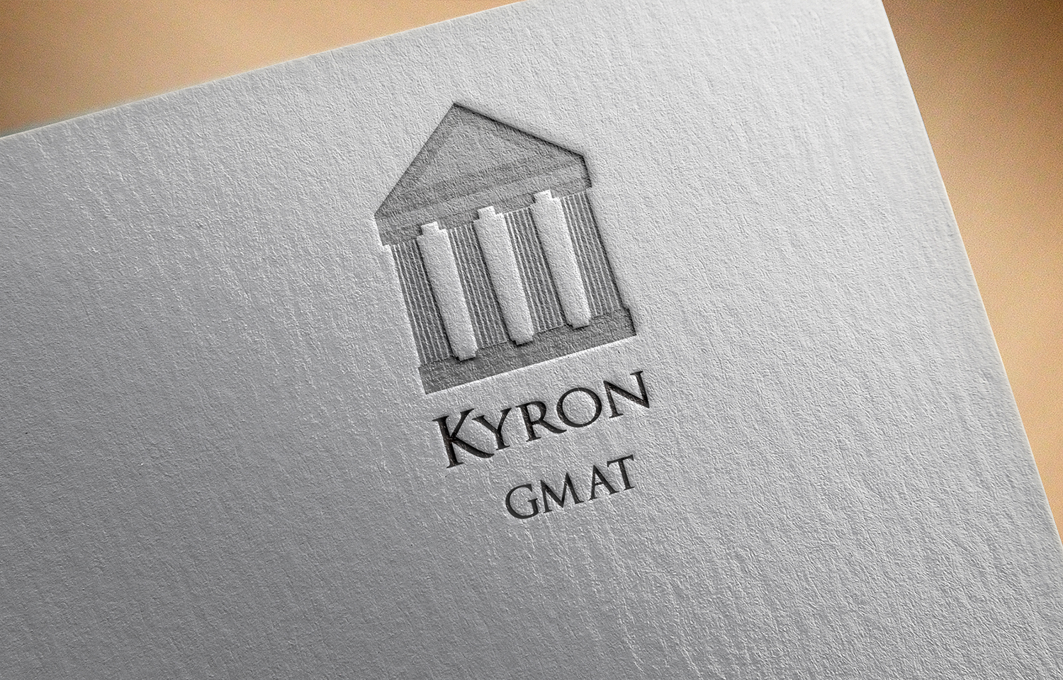 Logo-Design von Cesar Pano für Kyron GMAT | Design #7972558