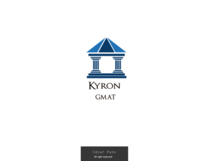 Logo Design by Cesar Pano for Kyron GMAT | Design: #7972866