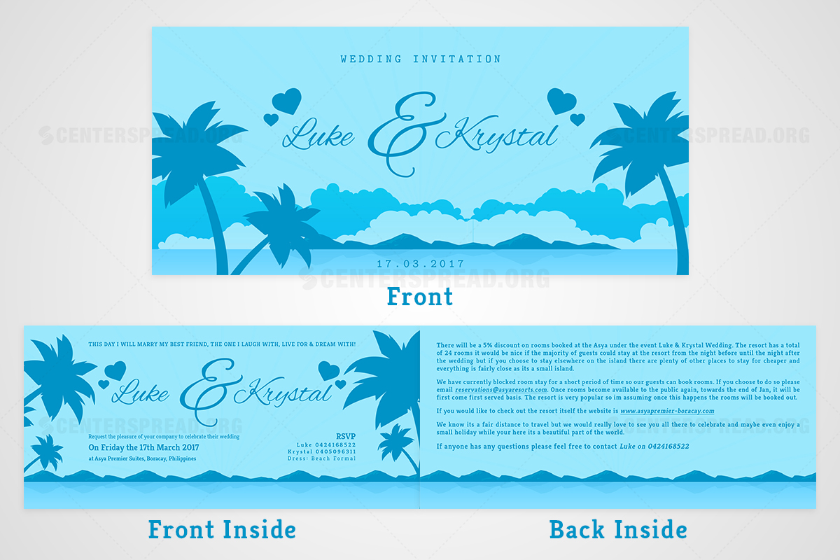 Invitation Design by CENTERSPREAD for this project | Design #8018150
