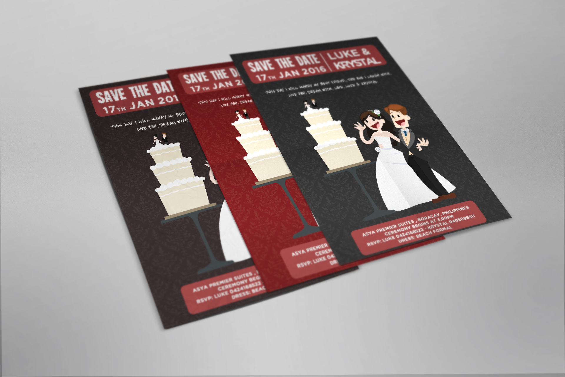 Invitation Design by p_pop80 for this project | Design #8004679