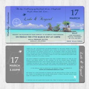 Invitation Design by Frieta Alfisa