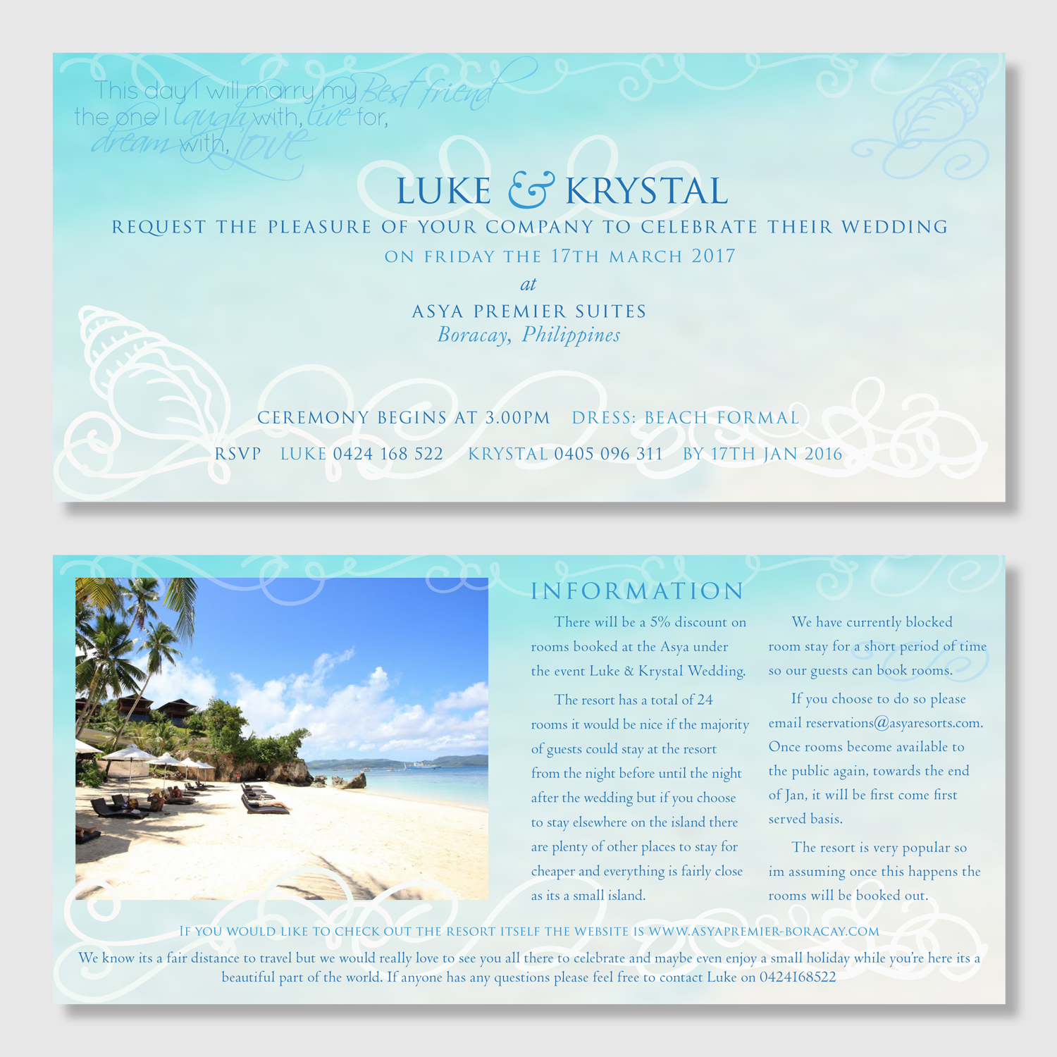 Invitation Design by scott@square1 for this project | Design #8170008