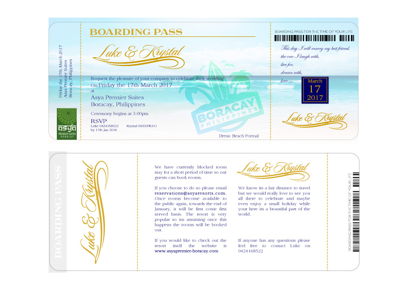 Invitation Design by ~idiaz~ for this project | Design #8009272