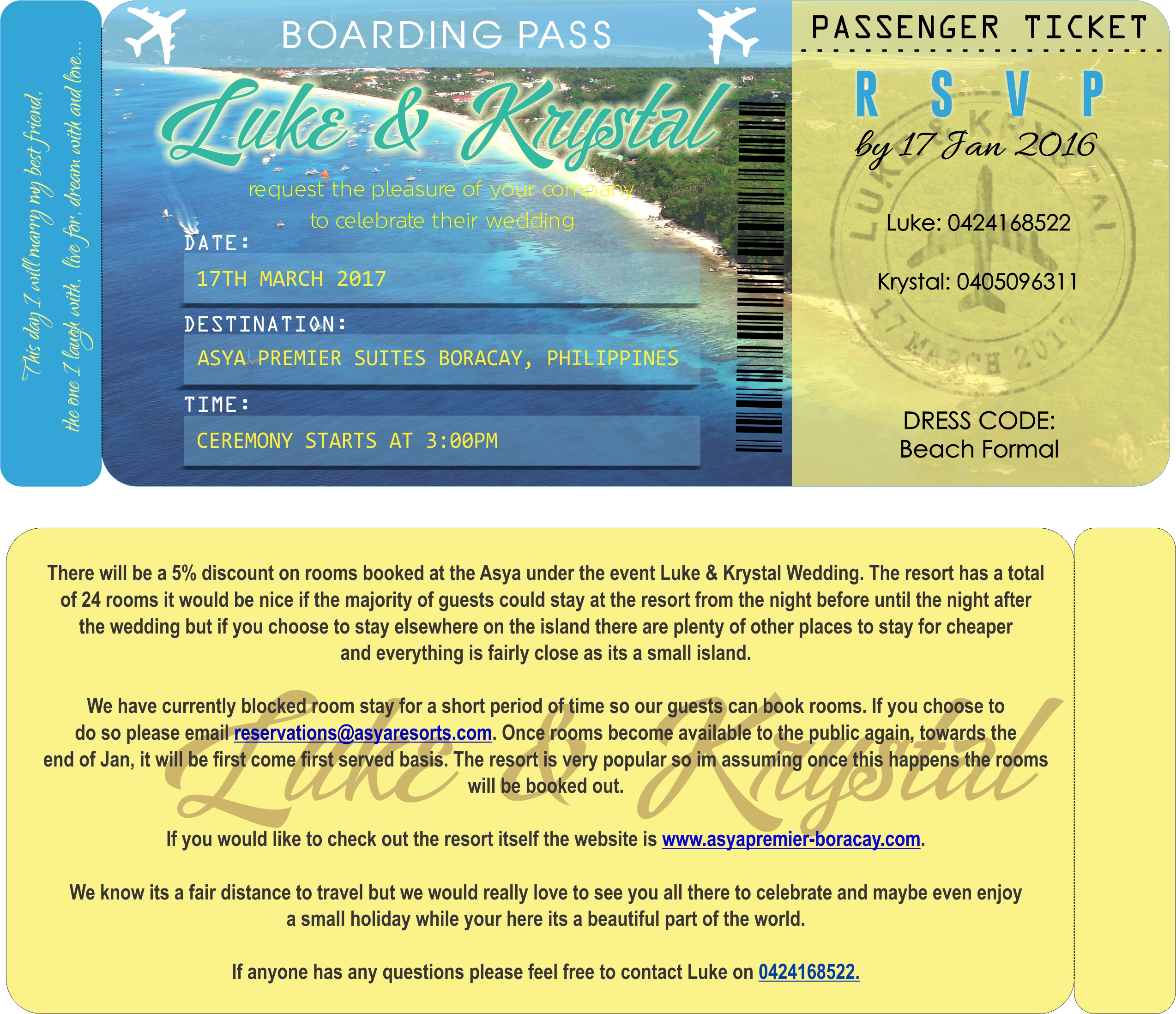 Invitation Design by xaviersam05 for this project | Design #8209770